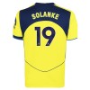 Camiseta de fútbol Tottenham Hotspur Solanke 19 Tercera Equipación 2025-26 - Hombre